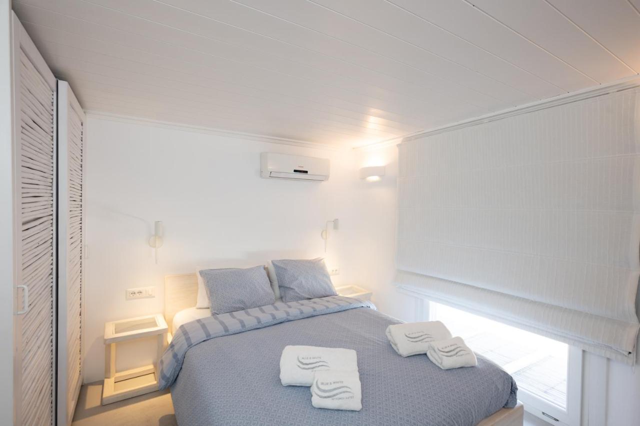 Blue, White And Grey Suites Орнос Экстерьер фото